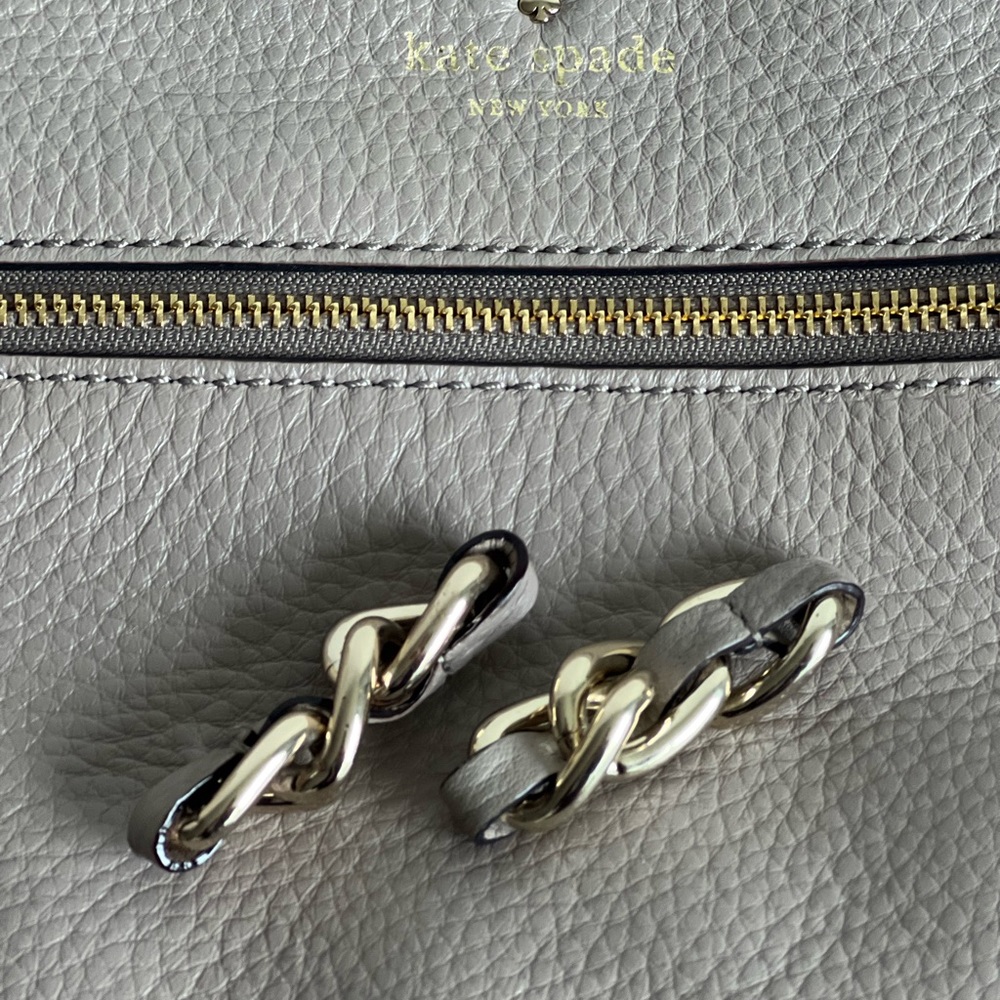 Kate Spade Cobble Hill Ellen Leather Crossbody & Dust Bag EUC - Picture 11 of 13